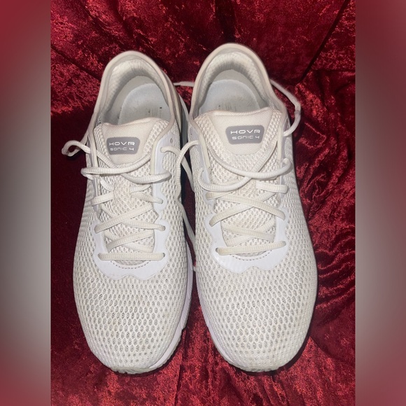 Under Armour Hovr Sonic 4 Women’s Sneakers size 11 - White EUC - Picture 2 of 10